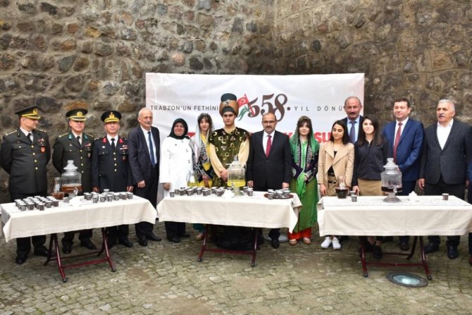 Trabzon’un Fethinin 588. Yıldönümü Törenle Kutlandı