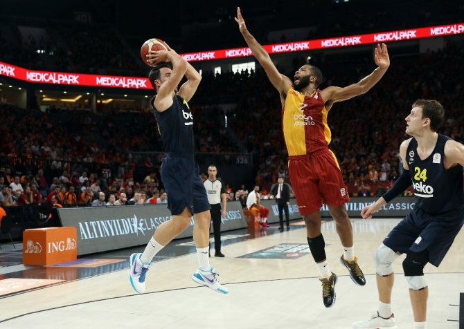 Ing Basketbol Süper Ligi: Galatasaray Doğa Sigorta: 83 - Fenerbahçe Beko: 64