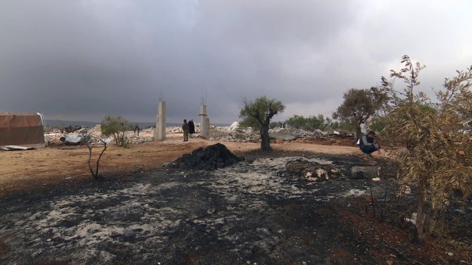 Bağdadi’nin Öldüğü Yer Görüntülendi