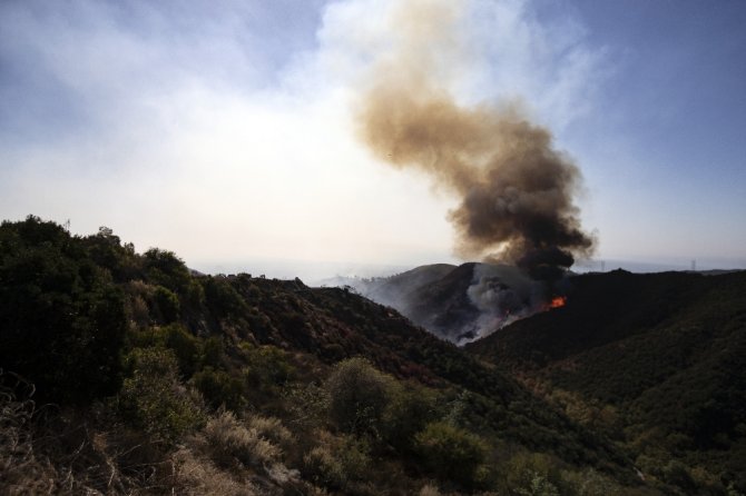 Kaliforniya Orman Yangınlarıyla Mücadele Ediyor