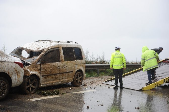 Giresun’daki Heyelan
