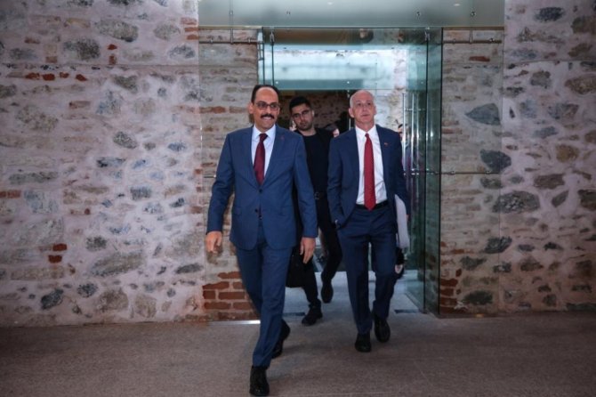 İbrahim Kalın Abd Temsilciler Meclisi Heyeti İle Görüştü