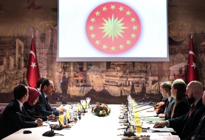 İbrahim Kalın Abd Temsilciler Meclisi Heyeti İle Görüştü
