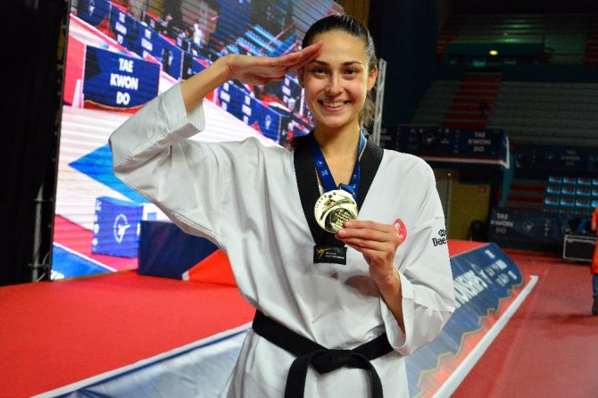İrem Yaman’dan Altın Madalya