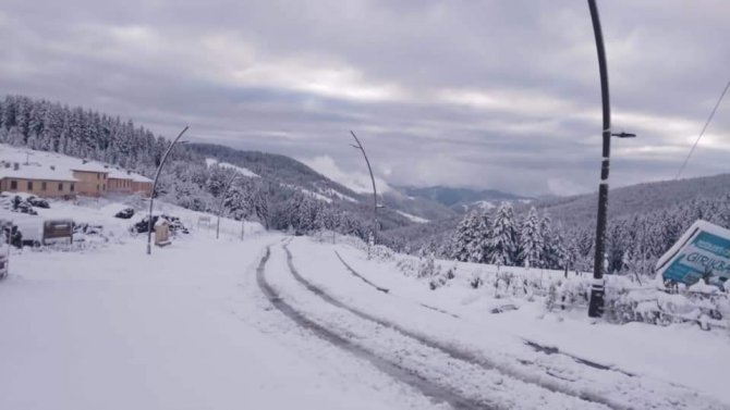 Giresun’da Yaylalar Beyaza Büründü
