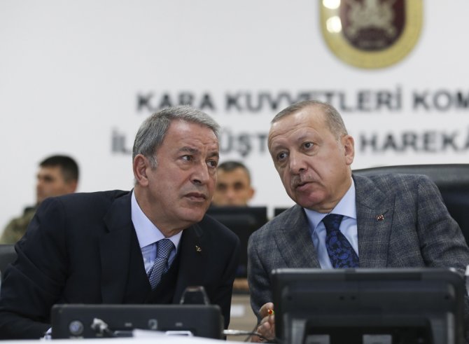 Cumhurbaşkanı Erdoğan Barış Pınarı Harekatı İle İlgili Brifing Aldı