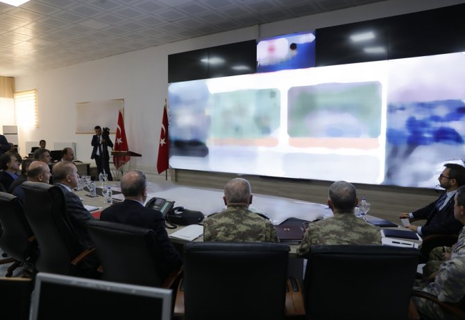 Cumhurbaşkanı Erdoğan Barış Pınarı Harekatı İle İlgili Brifing Aldı