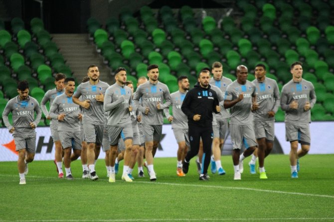 Trabzonspor, Krasnodar Maçı Hazırlıklarını Tamamladı