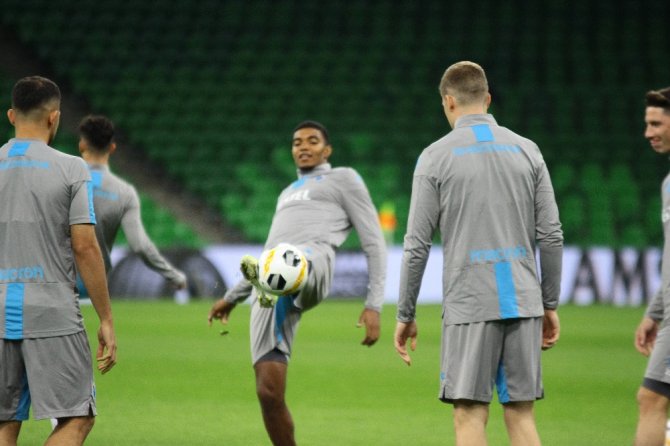 Trabzonspor, Krasnodar Maçı Hazırlıklarını Tamamladı