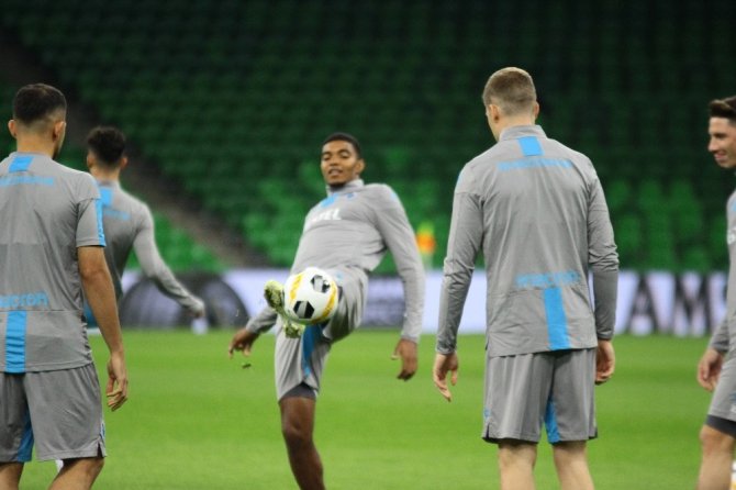 Trabzonspor, Krasnodar Maçı Hazırlıklarını Tamamladı