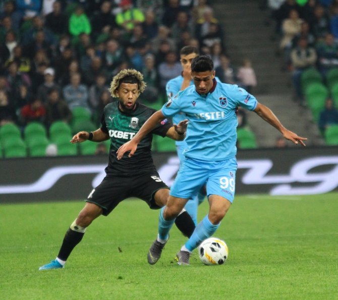 Uefa Avrupa Ligi: Krasnodar: 3 – Trabzonspor: 1 (Maç Sonucu)