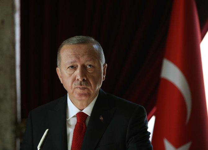 Devlet Erkanı Cumhurbaşkanı Erdoğan’ın Başkanlığında Anıtkabir’de