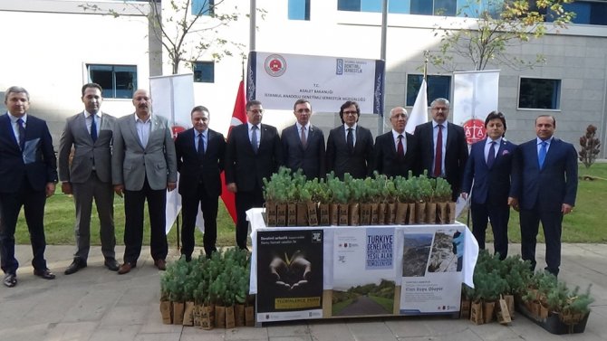 Anadolu Adalet Sarayı’nda 500 Fidan Toprakla Buluştu