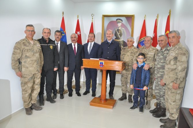 Bakan Soylu, Şırnak Jandarma Bölge Komutanlığı Binasını Hizmete Açtı