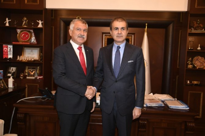 Çelik’ten Adana Büyükşehir Belediyesine Ziyaret
