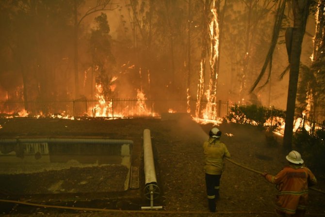Avustralya’da Orman Yangınları Güneye Doğru İlerliyor