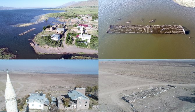 Murat Nehrinde Su Çekildi, 6 Ay Önceki Görüntüden Eser Kalmadı
