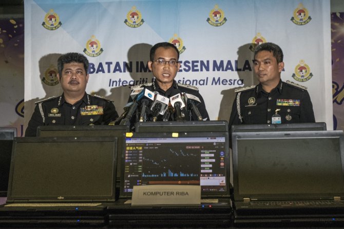 Malezya’da 680 Çinliye Dolandırıcılık Şüphesiyle Gözaltı