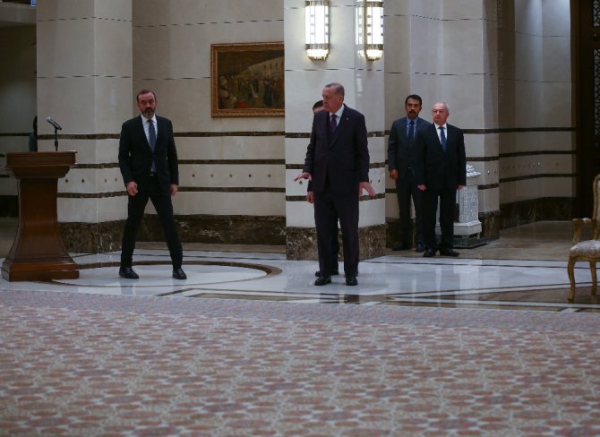 Cumhurbaşkanı Erdoğan, Ekvator Büyükelçisini Kabul Etti