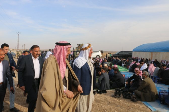 Tel Abyad’daki Kan Davalı Aşiret Üyeleri Barıştı