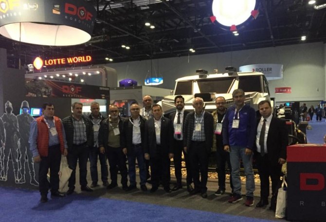 Trabzon Heyeti, Abd’de Cazibe Merkezleri Fuarı’nda Sektörü İnceledi