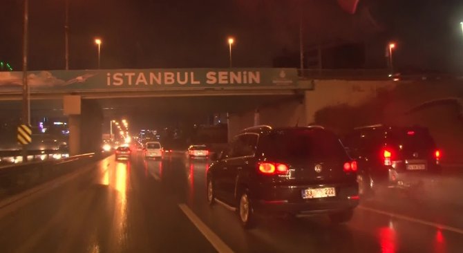 İstanbul’da Yağmur