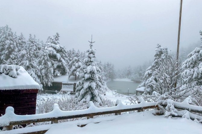 Gümüşhane’de Kar Yağışı