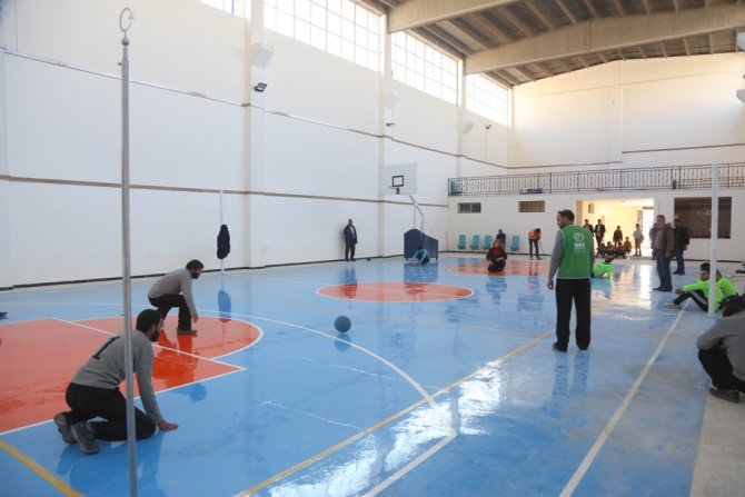 Azez’de Görme Engelliler İçin Futbol Turnuvası