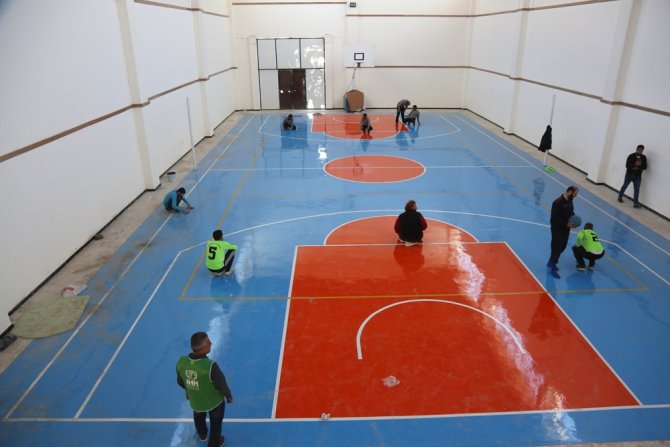 Azez’de Görme Engelliler İçin Futbol Turnuvası