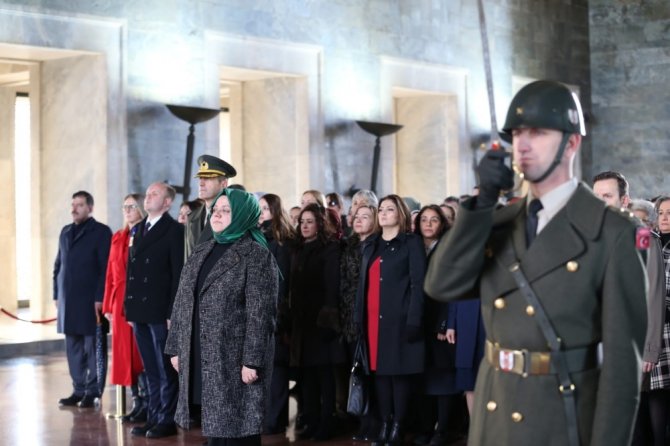 Bakan Selçuk Anıtkabir’de