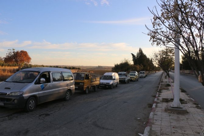 Tel Abyad’da Güvenlik Önlemleri Kapsamında Kontrol Noktaları Koydu