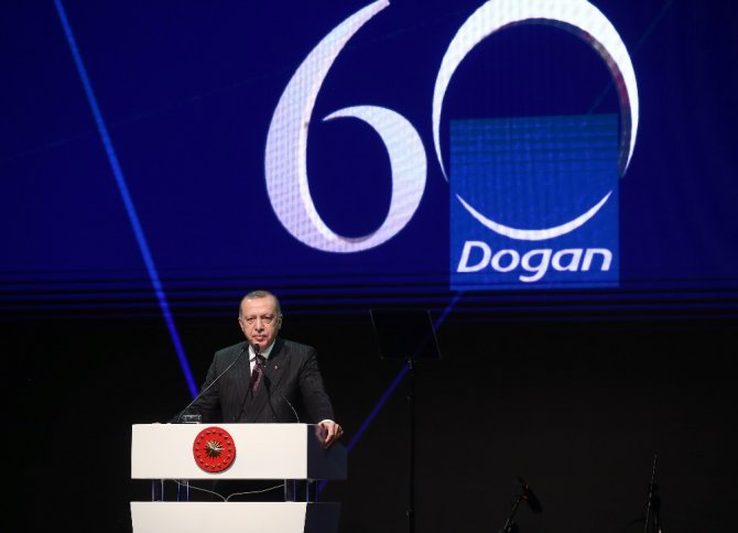 Cumhurbaşkanı Erdoğan, Doğan Grubu’nun 60. Yıl Kutlamalarına Katıldı