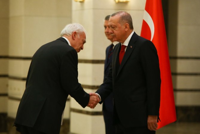 Cumhurbaşkanı Erdoğan, Yunanistan Büyükelçisini Kabul Etti