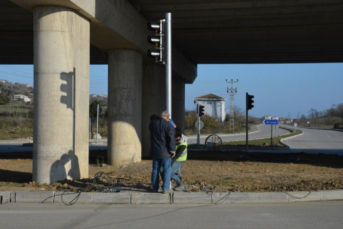 Sinop’ta Artık Trafik Lambası Var