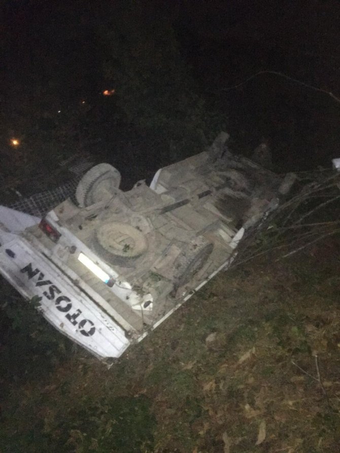 Giresun’da Trafik Kazası: 2 Yaralı