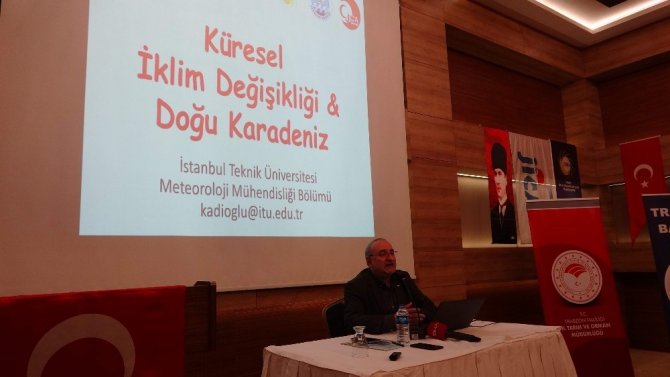 Prof. Dr. Mikdat Kadıoğlu: "İklim Değişikliği Karadenizliler’in Burnunu Küçültecek"