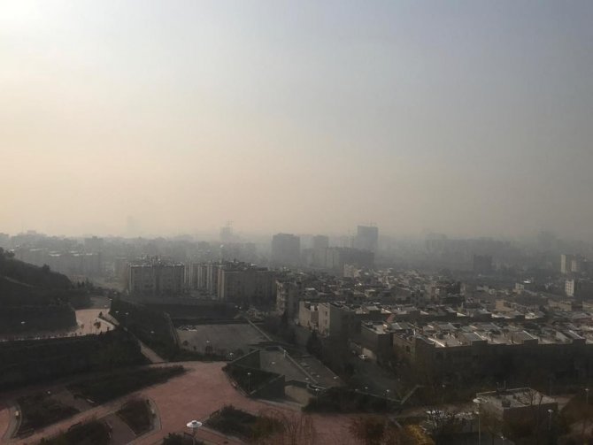 İran’da Hava Kirliliği Rekor Seviyede