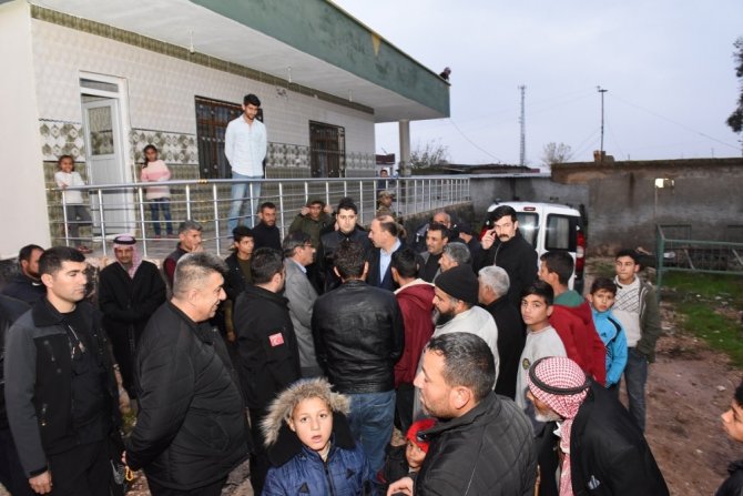 Şanlıurfa Valisi Sel Bölgesini Ziyaret Etti