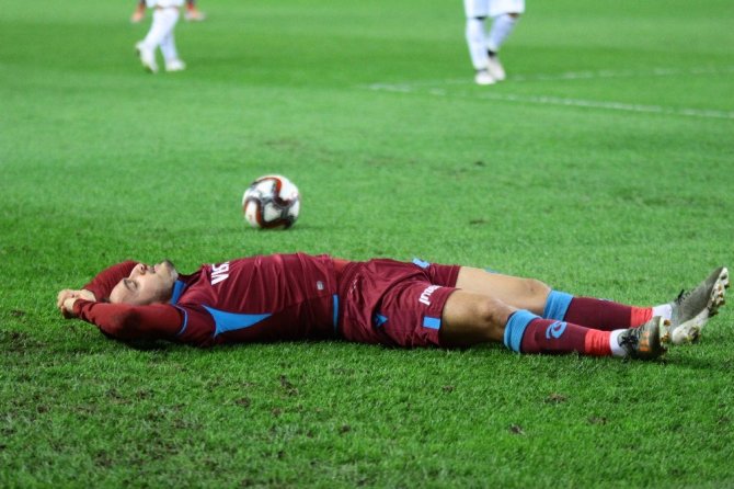 Ziraat Türkiye Kupası: Trabzonspor: 0 - Altay: 0 (İlk Yarı)