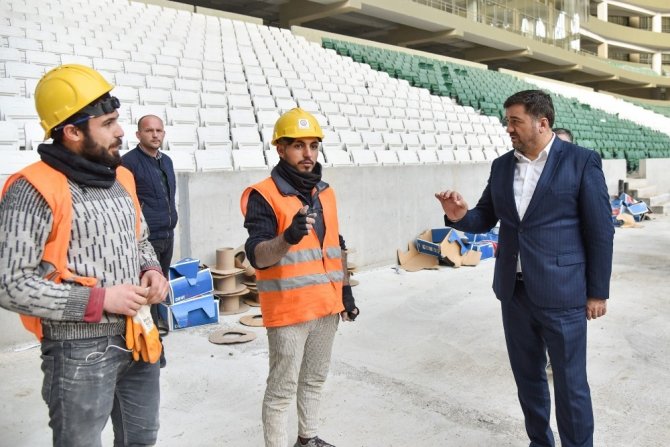 Giresun’un Yeni Stadı Mart Ayında Teslim Ediliyor