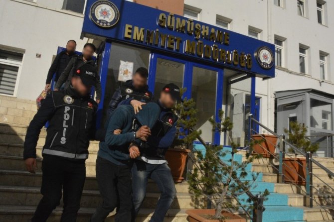 Gümüşhane Emniyetinden Yılbaşı Öncesi Uyuşturucu Operasyonu