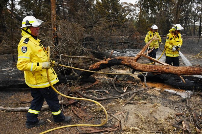 Avustralya’da Yangınla Mücadele Devam Ediyor