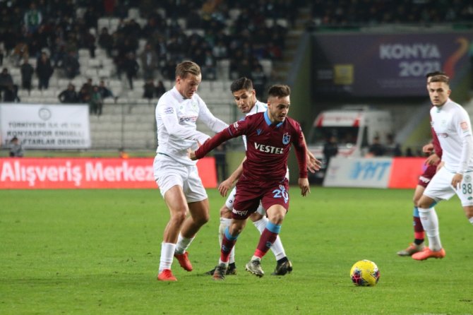 Süper Lig: Konyaspor: 0 - Trabzonspor: 1 (Maç Sonucu)