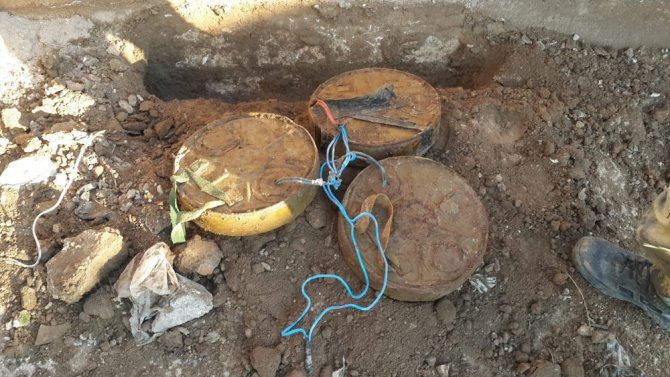 Rasulayn’da 3 Adet Anti Tank Mayını İmha Edildi