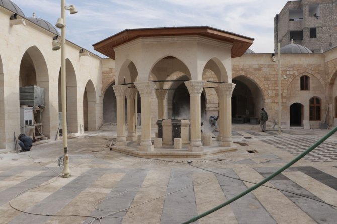 Deaş’ın Yıktığı El Bab Ulu Camii Restorasyonunda Sona Gelindi