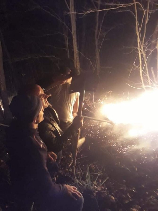 Artvin’de Orman Yangını