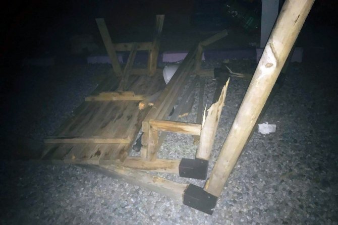 Şiddetli Rüzgar Gümüşhane’de De Etkili Oldu