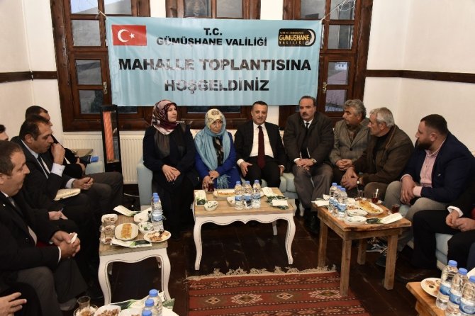 Vali Taşbilek Süleymaniye Mahallesi Sakinleriyle Buluştu