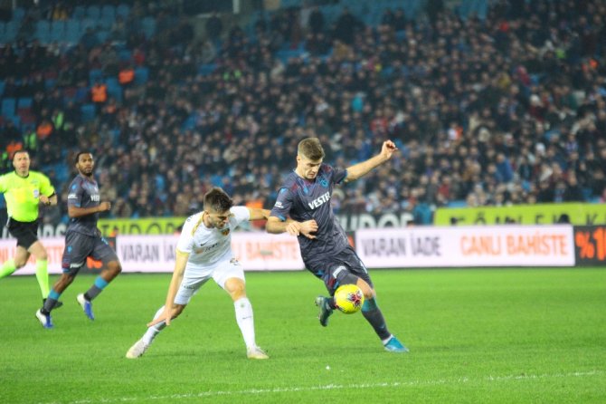 Trabzonspor, Kayserispor’a Fark Attı