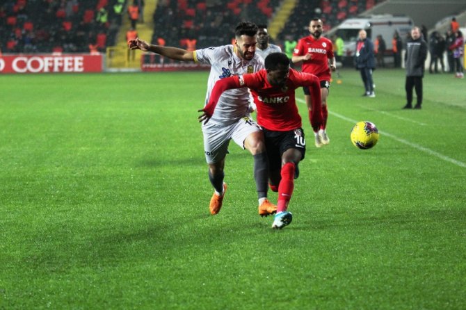 Süper Lig: Gaziantep Fk: 1 - Yeni Malatyaspor: 1 (Maç Sonucu)